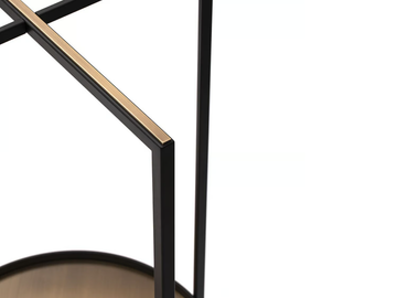 CAMEO - Steel coat rack / hallway unit by Christine Kröncke Interior Design - view 3